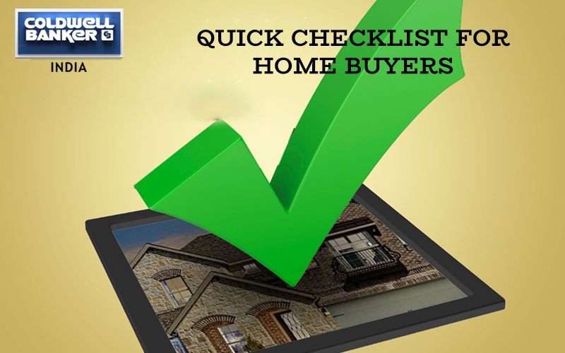 Quick checklist for home buyers