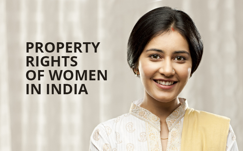 Who has right over women’s property?